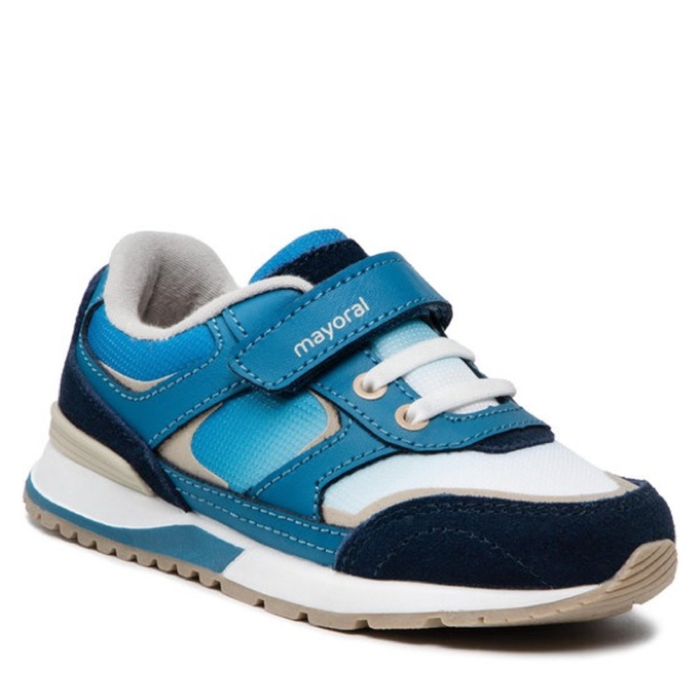 Mayoral Kids Sneakers in Blue and White